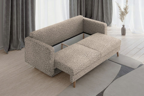 Schlafsofa Coco – Hellbraun