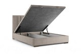 Polsterbett - Misel - Elegantes und komfortables Design mit Stauraum. - ROYAL24_MARKT