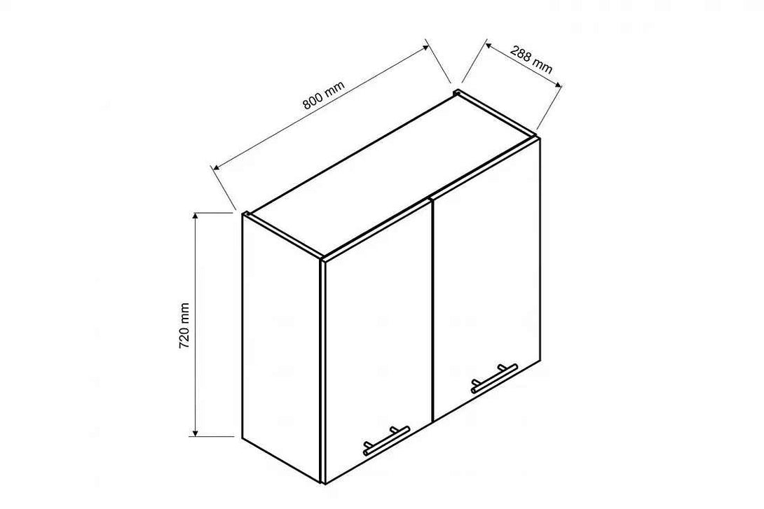 Hängeschrank - Katrin - Moderne Wandgestaltung für optimale Ordnung.