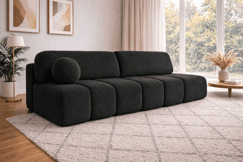 Schlafsofa Stanley Arena – Schwarz
