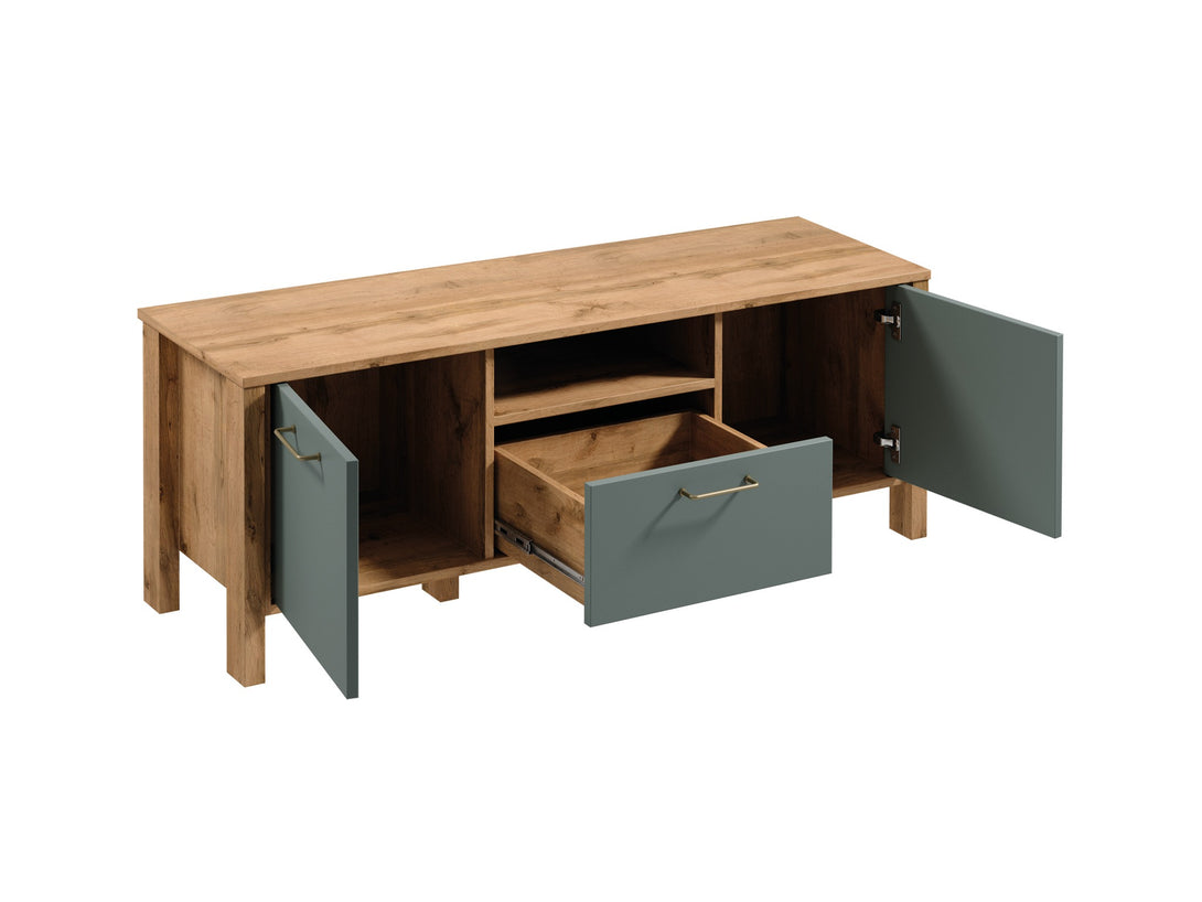 TV-Schrank - Indigo - Zeitloses Design für Ihren Wohnraum. - ROYAL24_MARKT