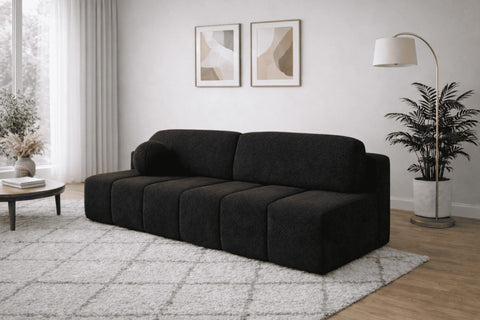 Schlafsofa Stanley Arena – Schwarz
