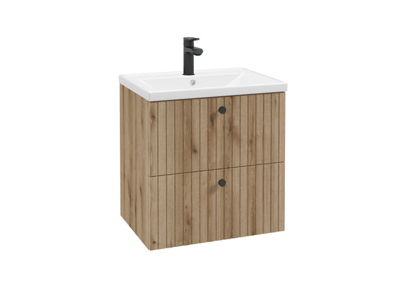 Badezimmer Set - Rietti 60 cm - Eiche - ROYAL24_MARKT