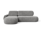 Ecksofa Diune – Grau – Ottomane links