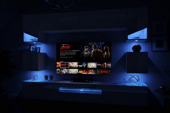 Wohnwand "Neue Wohnzimmer-Wandstile / Modern und Innovativ.