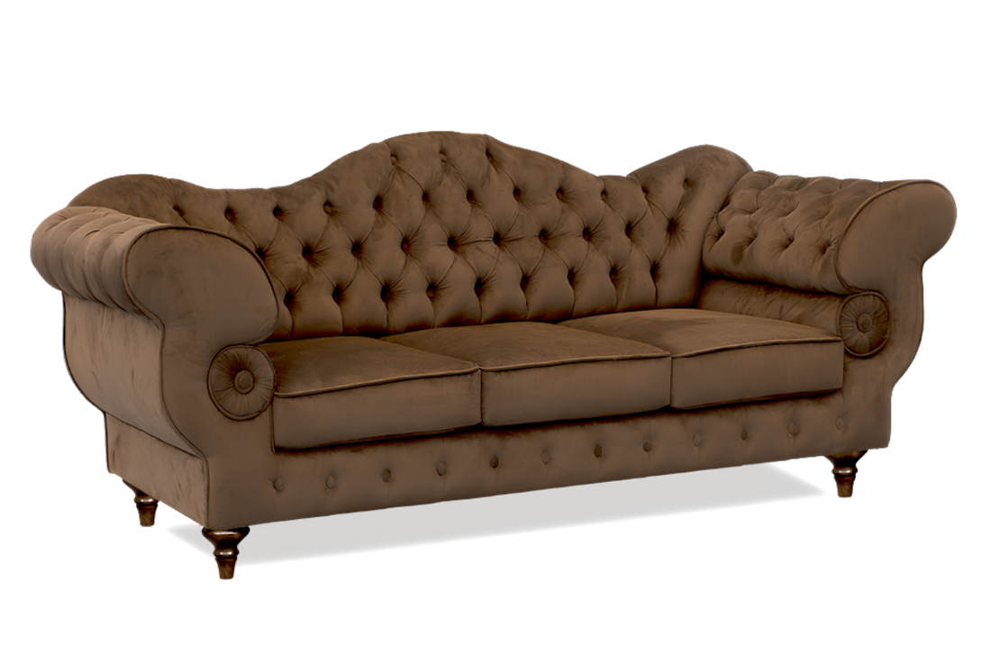 Polstergarnitur Chesterfield Gloria 3 - 2 - 1 - Premium Set - Handgemacht - Premium Materialien - Garantierte Qualität