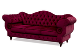 Gloria - Chesterfield Sofa - Hochwertiges - Garantierte Qualität - Elegantes Design -, 1.St x 3-Sitzer Sofa - ROYAL24_MARKT