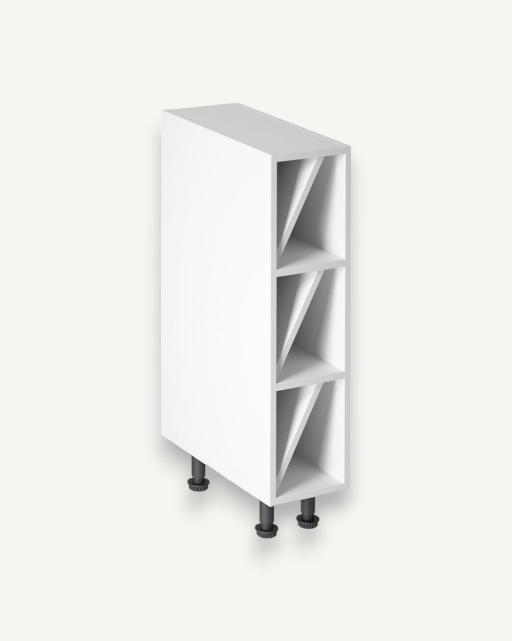 Unterschrank D20W - Provence - Weiß