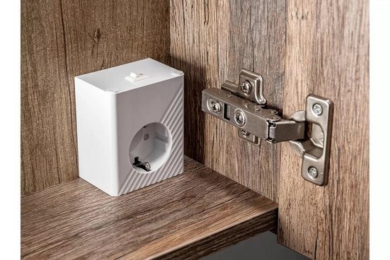 Badezimmerspiegelschrank - Santa Fe Oak - Ansprechendes Design mit praktischem Stauraum.