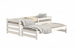 Kinderbett 184 cm  - Natürliches Kinderbett mit praktischen Features. - ROYAL24_MARKT