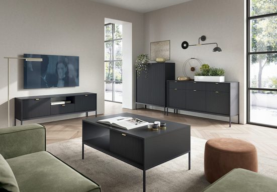 Wohnzimmer-Set - Komfort und Stil für Ihr Wohnzimmer, (Komplett Set, 4-St., Premium - STEUERUNG)