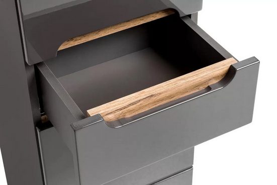 Hochschrank - Badschrank - Bali White - Ordentliche Badezimmerorganisation.
