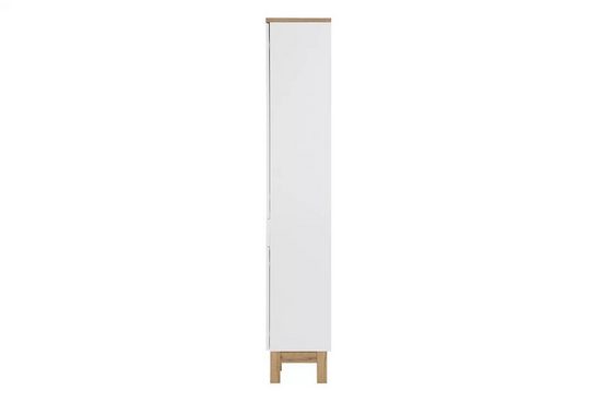 Hochschrank - Badschrank - Bali White - Ordentliche Badezimmerorganisation.