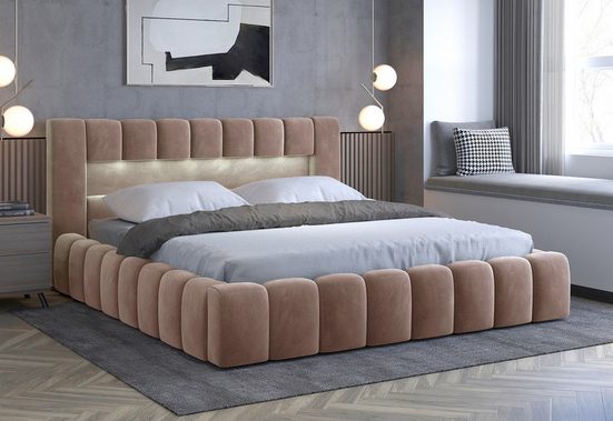 ROYAL24_MARKT Polsterbett - Erhalten Sie Premium-Qualität für ruhige Nächte. ( Premium - LAMICA ) - ROYAL24_MARKT
