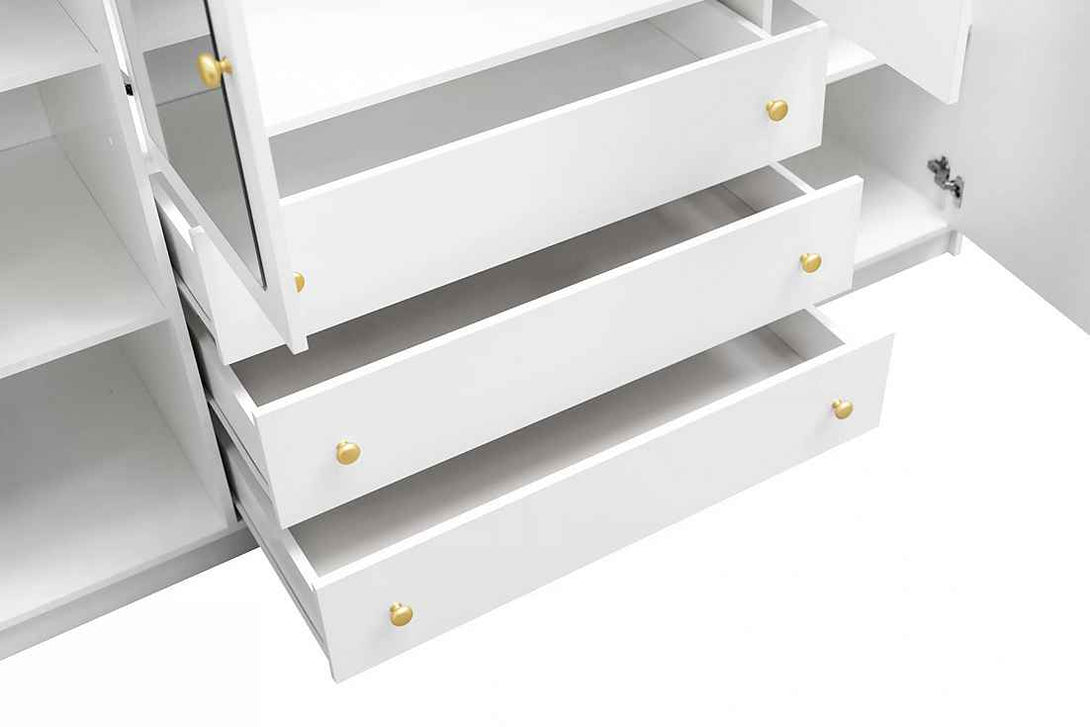 Kleiderschrank -  Siena - Hochwertiger für stilvolle Aufbewahrung.