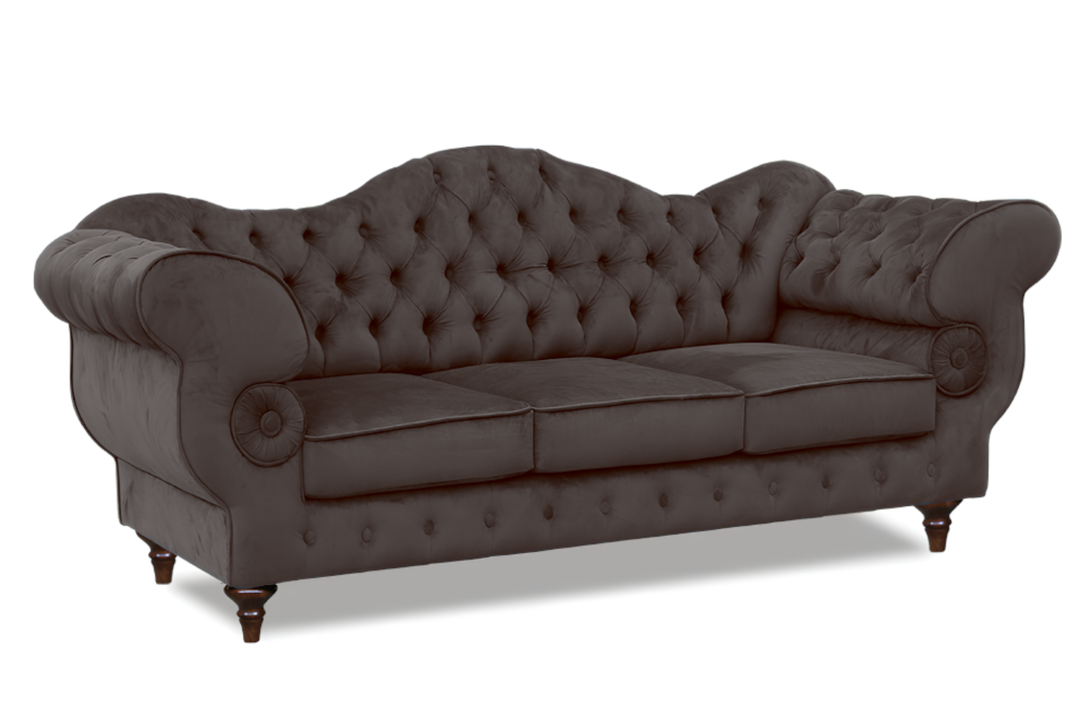 Polstergarnitur Chesterfield Gloria 3 - 2 - 1 - Premium Set - Handgemacht - Premium Materialien - Garantierte Qualität