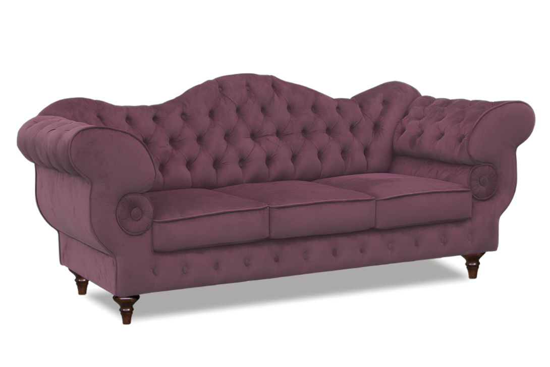 Polstergarnitur Chesterfield Gloria 3 - 2 - 1 - Premium Set - Handgemacht - Premium Materialien - Garantierte Qualität