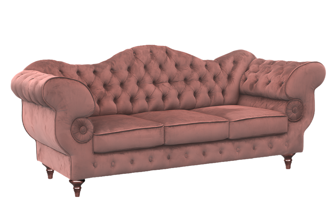 Polstergarnitur Chesterfield Gloria 3 - 2 - 1 - Premium Set - Handgemacht - Premium Materialien - Garantierte Qualität