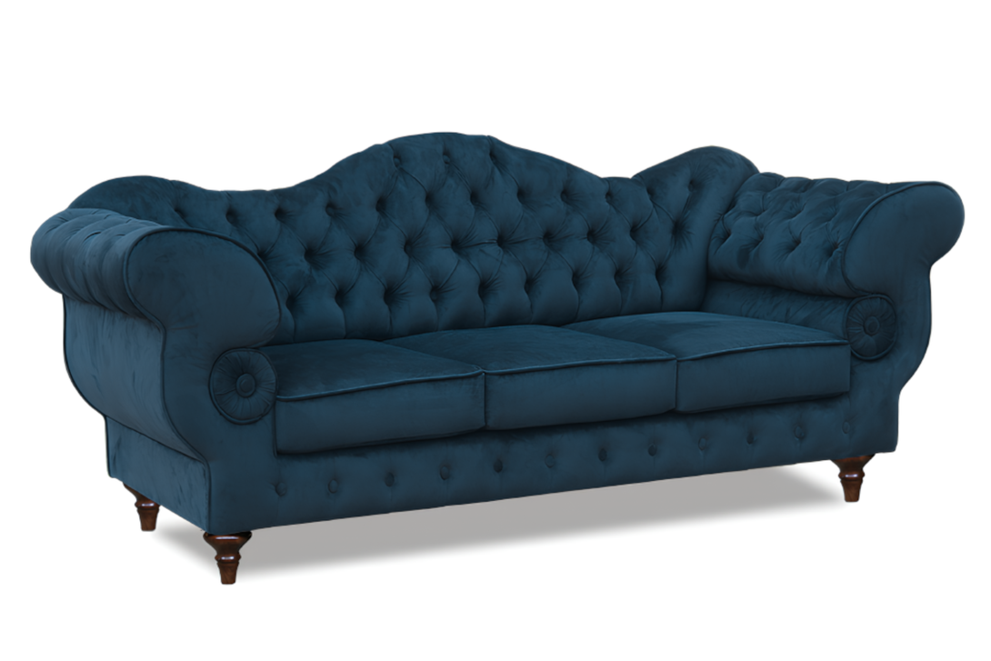 Polstergarnitur Chesterfield Gloria 3 - 2 - 1 - Premium Set - Handgemacht - Premium Materialien - Garantierte Qualität