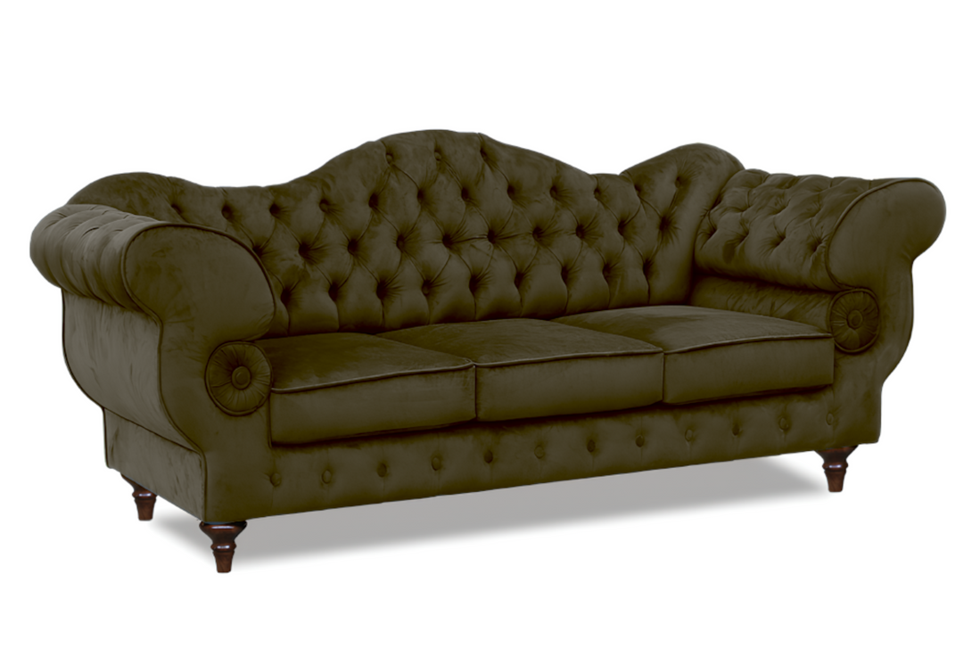 Polstergarnitur Chesterfield Gloria 3 - 2 - 1 - Premium Set - Handgemacht - Premium Materialien - Garantierte Qualität