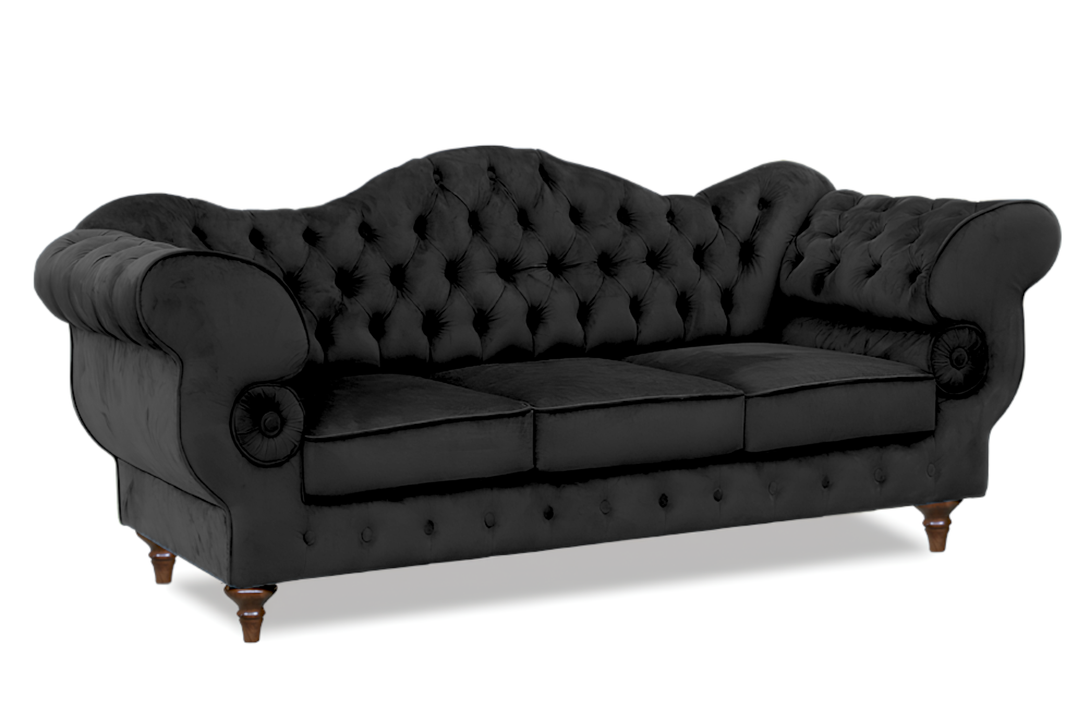 Polstergarnitur Chesterfield Gloria 3 - 2 - 1 - Premium Set - Handgemacht - Premium Materialien - Garantierte Qualität