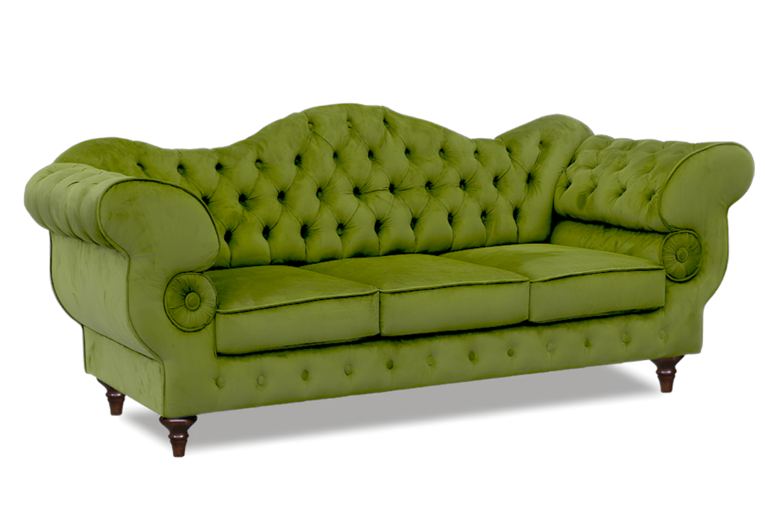 Polstergarnitur Chesterfield Gloria 3 - 2 - 1 - Premium Set - Handgemacht - Premium Materialien - Garantierte Qualität