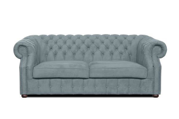 Chesterfield Sofa Luxura - Handgefertigt - Premium - , 1.St x 3-Sitzer Sofa ,- 1 Teile Garantierte Qualität -,Chesterfield-Design -,Premium Materialien - ROYAL24_MARKT