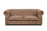 Chesterfield Sofa Luxura - Handgefertigt - Premium - , 1.St x 3-Sitzer Sofa ,- 1 Teile Garantierte Qualität -,Chesterfield-Design -,Premium Materialien - ROYAL24_MARKT
