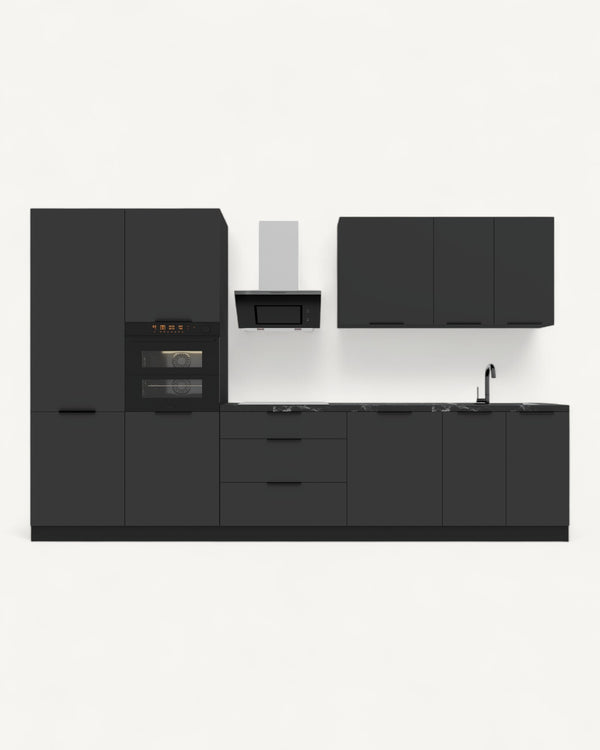 Küchenzeile K86-G340 - SIENA - Raumeffizienz mit Charakter