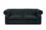 Chesterfield-Sofa Luxura - Echtleder Premium - Handgefertigt - Garantierte Qualität -, Premium Set 3 - 2 - 1,- 3 Teile - ROYAL24_MARKT