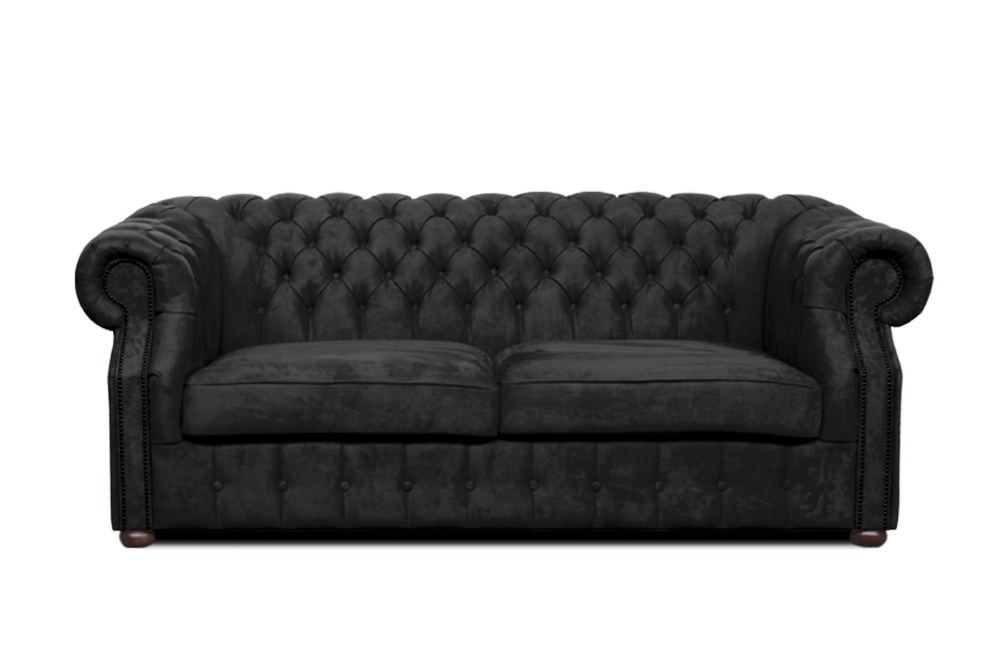 Chesterfield Sofa Luxura – Handgefertigt, 3-Sitzer – Premium Materialien & Design, garantierte Qualität