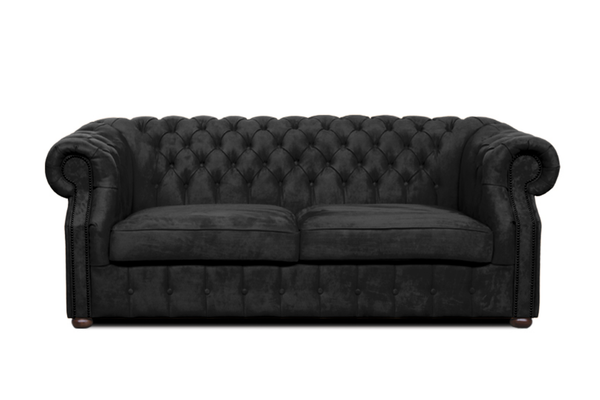 Chesterfield Sofa Luxura - Handgefertigt - Premium - , 1.St x 3-Sitzer Sofa ,- 1 Teile Garantierte Qualität -,Chesterfield-Design -,Premium Materialien - ROYAL24_MARKT