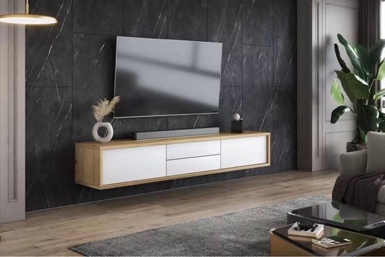 TV-Schrank - Frida - Verfügt über ein klassisches, luxuriöses Design.