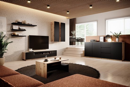 TV-Schrank 120 - LOFTIA - Eine innovative Lösung zur Raumausnutzung