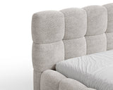 Polsterbett Bett 19 Arena – Silber