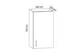 Hängeschrank 40 cm - sosna andersen - Ein unverzichtbares Stück für jede Küche. - ROYAL24_MARKT