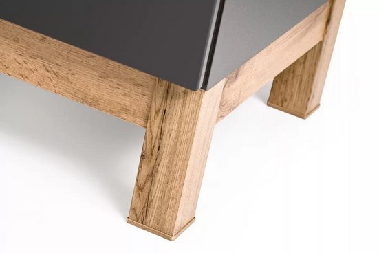 Waschbeckenschrank - Bali Grey - Prozess zur Maximierung der Funktionalität.