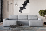 Ecksofa Brazil U – Hellgrau – Brazil U Mini