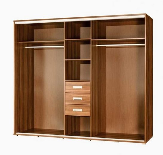 Kleiderschrank 255 cm - Perfekte Ordnung und stilvolles Design. - ROYAL24_MARKT