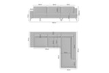 Ecksofa - Elentio - Luxuriöses Ecksofa für gehobene Ansprüche. - ROYAL24_MARKT