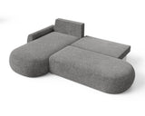 Ecksofa Diune – Grau – Ottomane links