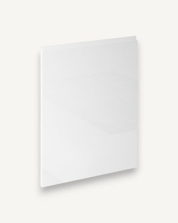 Geschirrspülerfront 60 cm - Aspen D60FZW Weiß/Hochglanz - ROYAL24_MARKT