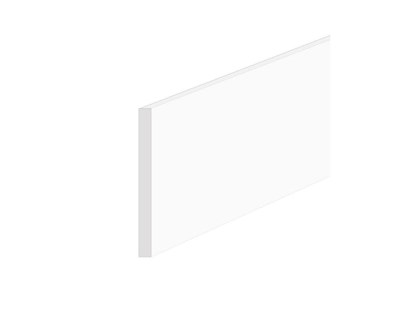 Sockelleiste - 45 cm - Sorento Weiß