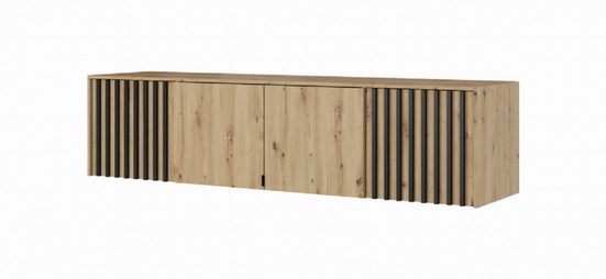 ROYAL24_MARKT Garderobe - Praktische Eleganz / Wohnwand Schrank als Raumhighlight. ( Komplett Set 1 St. BAKI ) - ROYAL24_MARKT