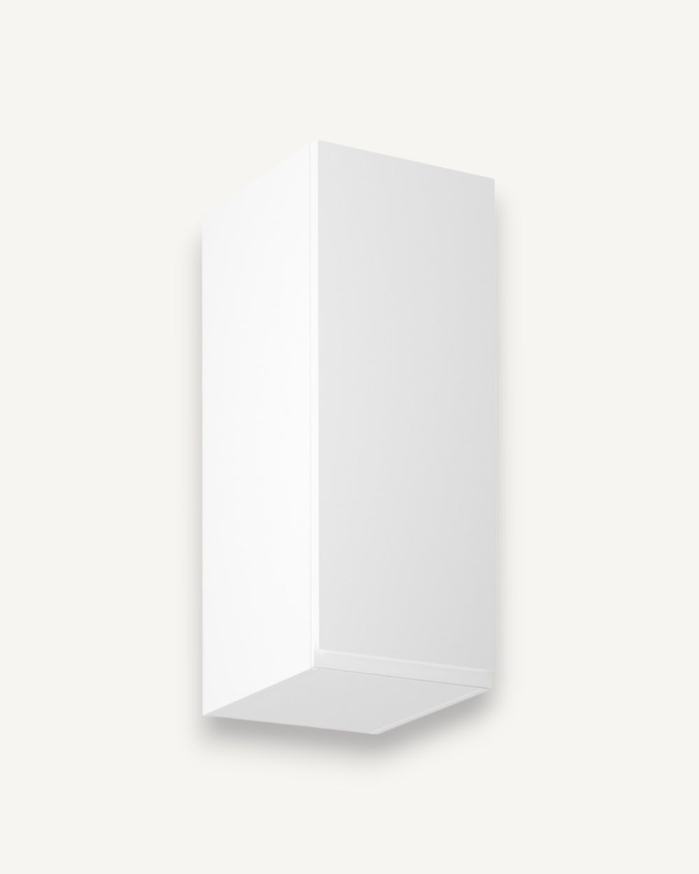 Hängeschrank 30 cm - Velmora G30 P/L - Weiß / Hochglanz