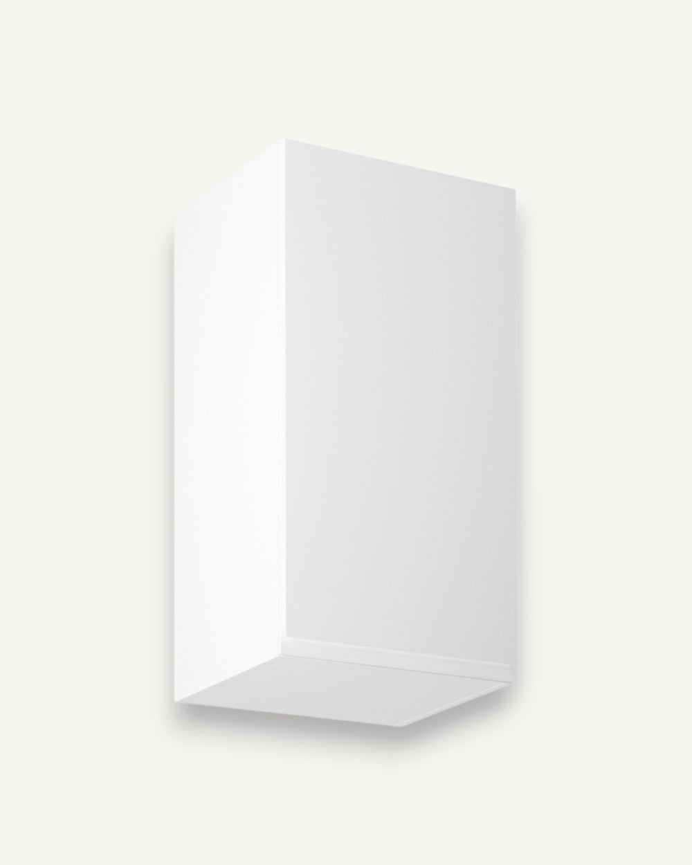 Hängeschrank 40 cm G40 P/L - Velmora - Weiß / Hochglanz