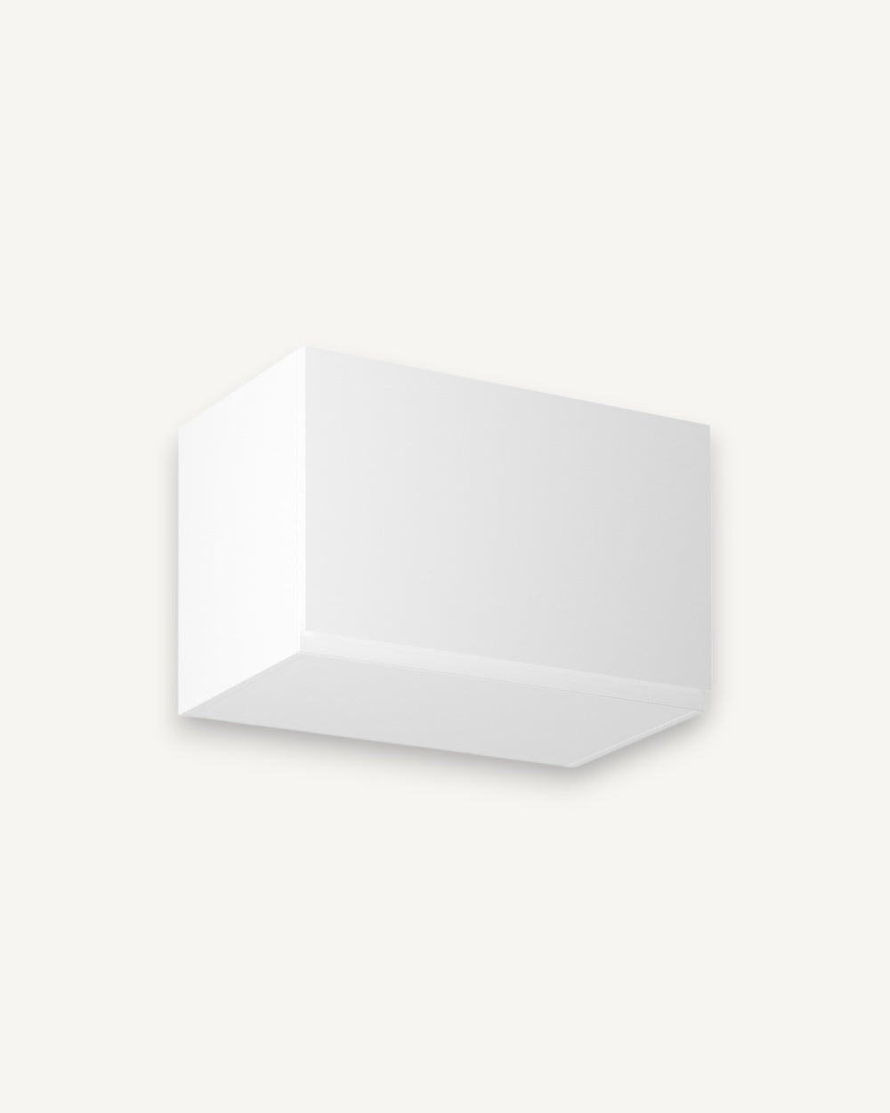 Hängeschrank 60 cm – Velmora G60KN – Weiß / Hochglanz