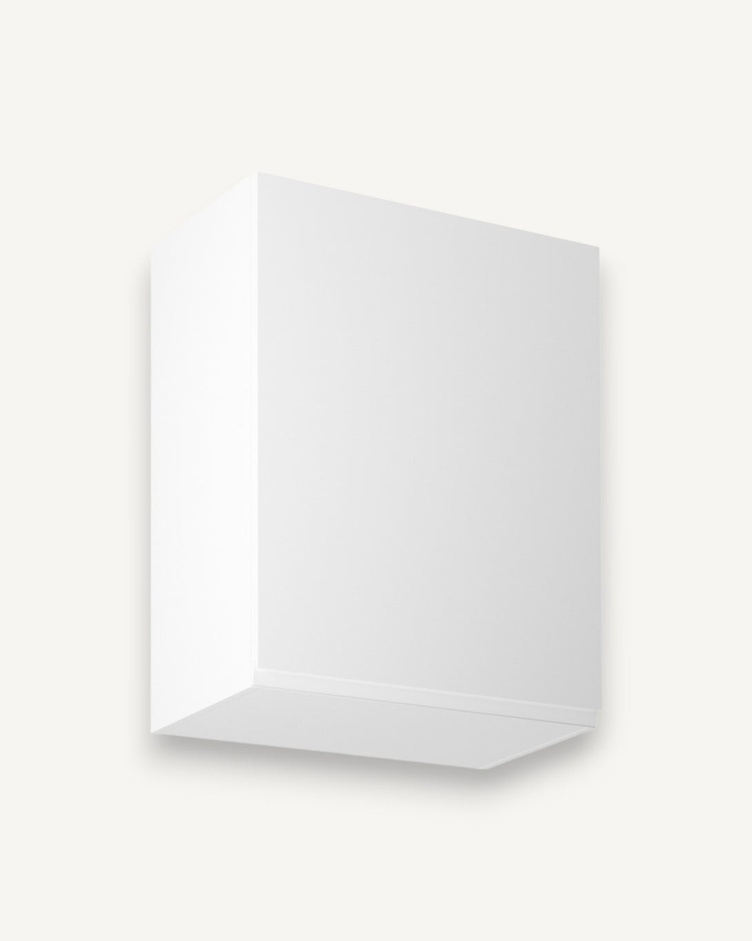 Hängeschrank 60 cm  - Aspen G60 P/L - Weiß/Hochglanz