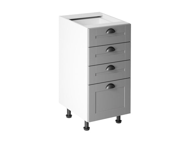 Unterschrank - Linea D40S4 - Die ideale Lösung für organisierten Stauraum - ROYAL24_MARKT