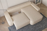 Ecksofa Oval – Beige
